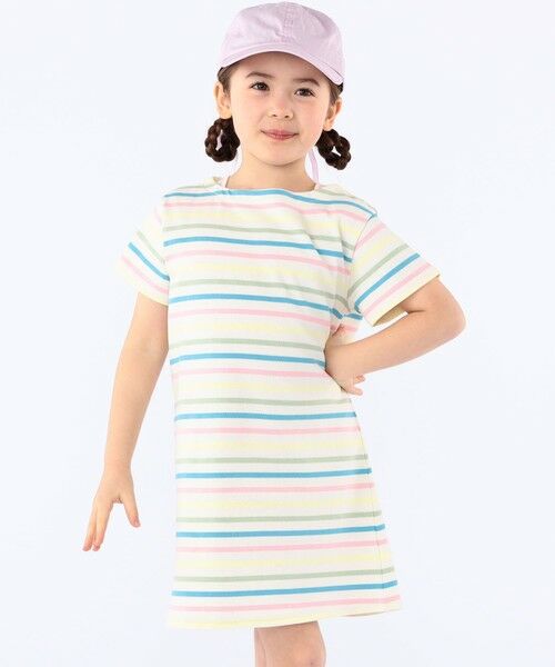 SHIPS / シップス ロング・マキシ丈ワンピース | SHIPS KIDS:100〜130cm / ボーダー ワンピース | 詳細14