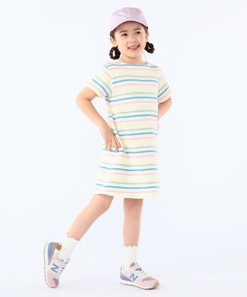 SHIPS / シップス ロング・マキシ丈ワンピース | SHIPS KIDS:100〜130cm / ボーダー ワンピース | 詳細17