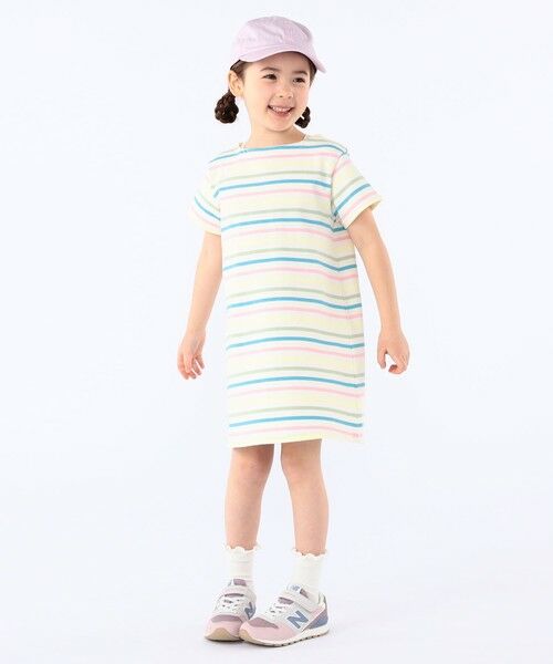 SHIPS / シップス ロング・マキシ丈ワンピース | SHIPS KIDS:100〜130cm / ボーダー ワンピース | 詳細20