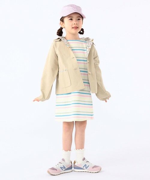 SHIPS / シップス ロング・マキシ丈ワンピース | SHIPS KIDS:100〜130cm / ボーダー ワンピース | 詳細23