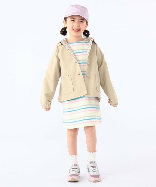 SHIPS / シップス ロング・マキシ丈ワンピース | SHIPS KIDS:100〜130cm / ボーダー ワンピース | 詳細24