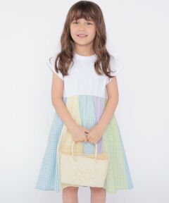 SHIPS / シップス ロング・マキシ丈ワンピース | SHIPS KIDS:100〜130cm / パネル 切替 ワンピース