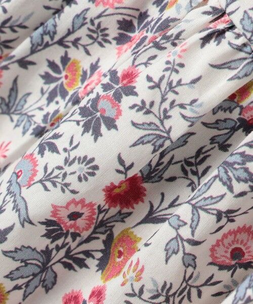 SHIPS / シップス ロング・マキシ丈ワンピース | SHIPS KIDS:80〜90cm / リバティ 長袖 ワンピース | 詳細1