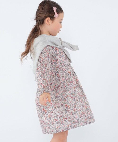 SHIPS / シップス ロング・マキシ丈ワンピース | SHIPS KIDS:100〜130cm / リバティ 長袖 ワンピース | 詳細10