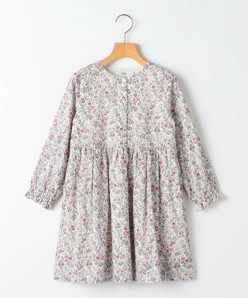 SHIPS / シップス ロング・マキシ丈ワンピース | SHIPS KIDS:100〜130cm / リバティ 長袖 ワンピース | 詳細19
