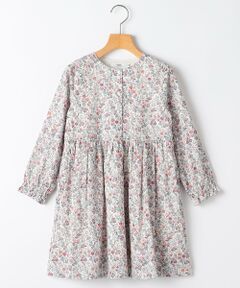 SHIPS / シップス ロング・マキシ丈ワンピース | SHIPS KIDS:140〜150cm / リバティ 長袖 ワンピース