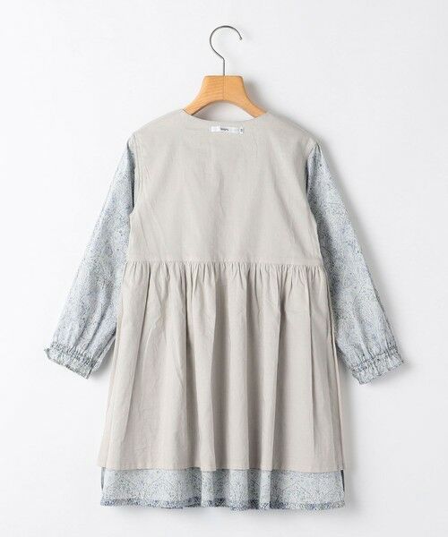 SHIPS / シップス ロング・マキシ丈ワンピース | SHIPS KIDS:140〜150cm / リバティ 長袖 ワンピース | 詳細15
