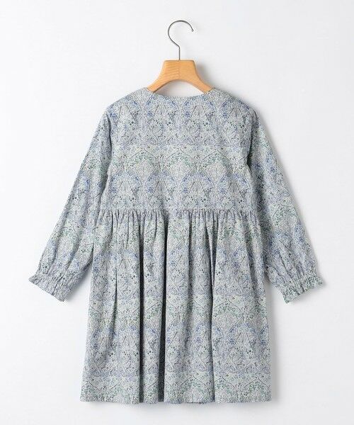 SHIPS / シップス ロング・マキシ丈ワンピース | SHIPS KIDS:140〜150cm / リバティ 長袖 ワンピース | 詳細9