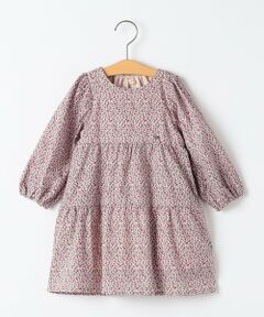 SHIPS / シップス ロング・マキシ丈ワンピース | SHIPS KIDS:80〜90cm / フラワー ティアード ワンピース