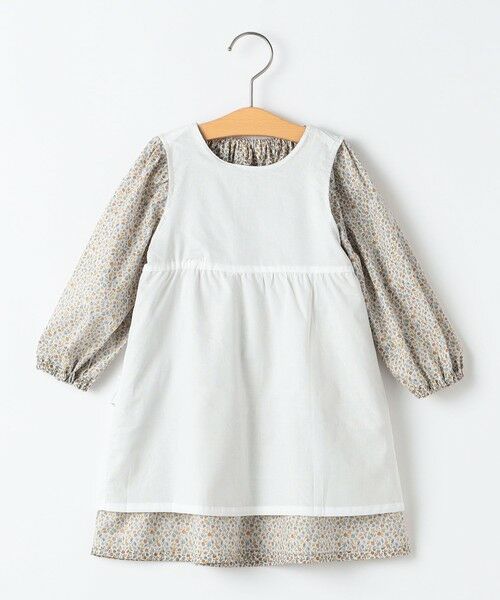 SHIPS / シップス ロング・マキシ丈ワンピース | SHIPS KIDS:80〜90cm / フラワー ティアード ワンピース | 詳細3