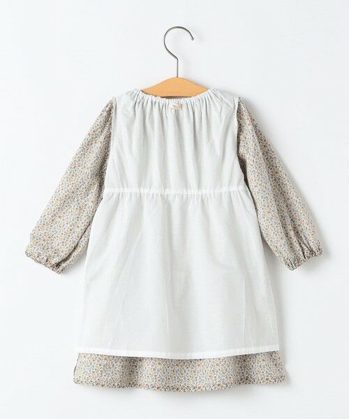 SHIPS / シップス ロング・マキシ丈ワンピース | SHIPS KIDS:80〜90cm / フラワー ティアード ワンピース | 詳細4