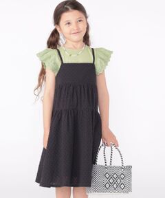 SHIPS / シップス ロング・マキシ丈ワンピース | SHIPS KIDS:100〜130cm / ジャカード キャミ ワンピース