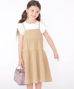 SHIPS / シップス ロング・マキシ丈ワンピース | SHIPS KIDS:100〜130cm / ジャカード キャミ ワンピース