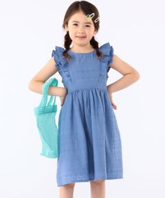 SHIPS / シップス ロング・マキシ丈ワンピース | SHIPS KIDS:100〜130cm /エンブロイダリー ワンピース