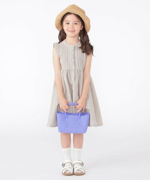 SHIPS / シップス ロング・マキシ丈ワンピース | SHIPS KIDS:100〜130cm /〈UVカット/吸水速乾〉ドライタッチ ワンピース | 詳細2
