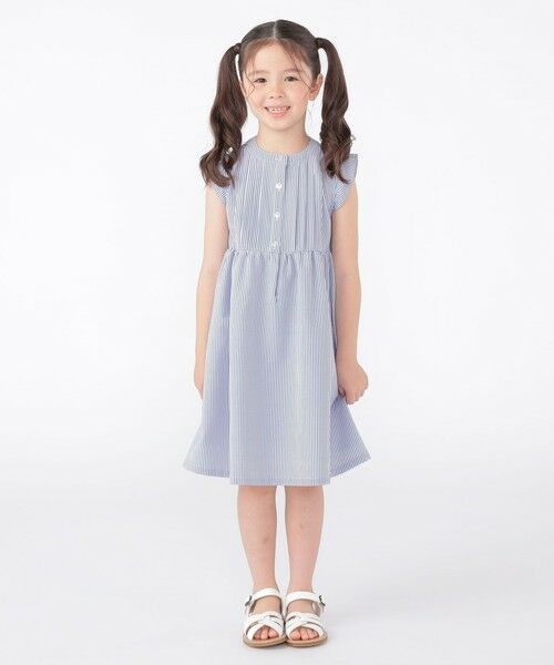 SHIPS / シップス ロング・マキシ丈ワンピース | SHIPS KIDS:100〜130cm /〈UVカット/吸水速乾〉ドライタッチ ワンピース | 詳細6