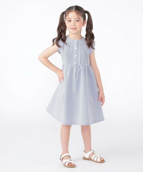 SHIPS / シップス ロング・マキシ丈ワンピース | SHIPS KIDS:100〜130cm /〈UVカット/吸水速乾〉ドライタッチ ワンピース | 詳細9