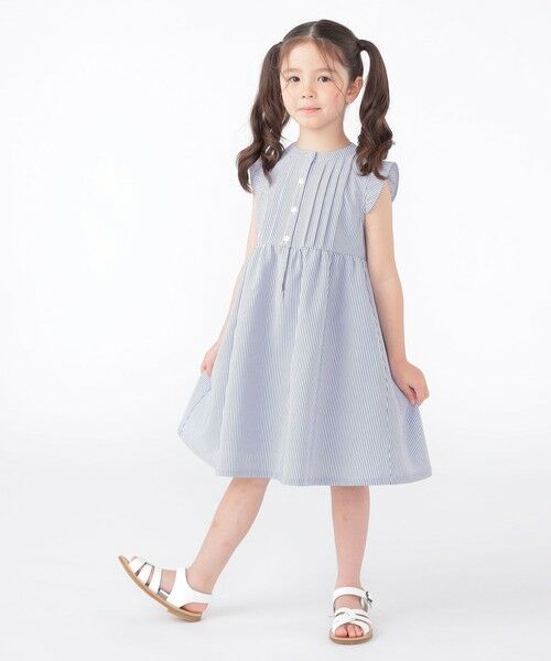 SHIPS / シップス ロング・マキシ丈ワンピース | SHIPS KIDS:100〜130cm /〈UVカット/吸水速乾〉ドライタッチ ワンピース | 詳細10