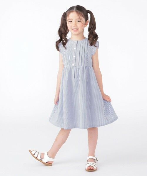 SHIPS / シップス ロング・マキシ丈ワンピース | SHIPS KIDS:100〜130cm /〈UVカット/吸水速乾〉ドライタッチ ワンピース | 詳細11