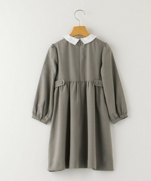 SHIPS / シップス ロング・マキシ丈ワンピース | SHIPS KIDS:セレモニー ピンタック ツイル ワンピース(100〜130cm) | 詳細4