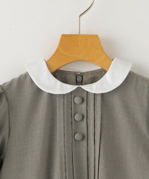 SHIPS / シップス ロング・マキシ丈ワンピース | SHIPS KIDS:セレモニー ピンタック ツイル ワンピース(100〜130cm) | 詳細5