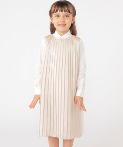 SHIPS / シップス ロング・マキシ丈ワンピース | ARCH&LINE:110〜145cm / セレモニー スリーブレス プリーツ ドレス