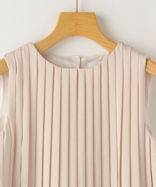 SHIPS / シップス ロング・マキシ丈ワンピース | ARCH&LINE:110〜145cm / セレモニー スリーブレス プリーツ ドレス | 詳細1