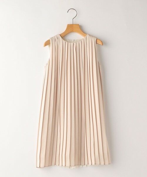 SHIPS / シップス ロング・マキシ丈ワンピース | ARCH&LINE:110〜145cm / セレモニー スリーブレス プリーツ ドレス | 詳細10
