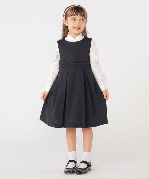 SHIPS / シップス ロング・マキシ丈ワンピース | SHIPS KIDS:110〜130cm / ジャンパースカート | 詳細7