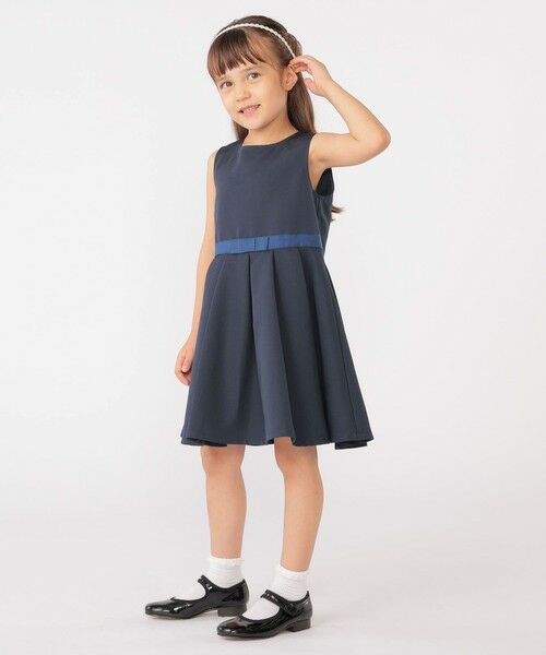 SHIPS / シップス ロング・マキシ丈ワンピース | SHIPS KIDS:110〜130cm /セレモニー ノースリーブワンピース | 詳細28