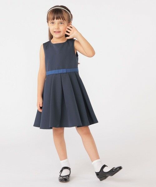 SHIPS / シップス ロング・マキシ丈ワンピース | SHIPS KIDS:110〜130cm /セレモニー ノースリーブワンピース | 詳細30