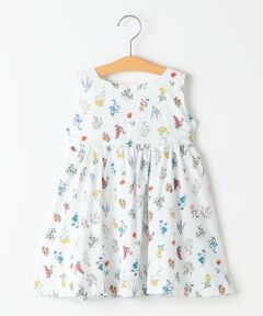 SHIPS / シップス ロング・マキシ丈ワンピース | SHIPS KIDS:80〜90cm / フラワー ノースリーブ ワンピース