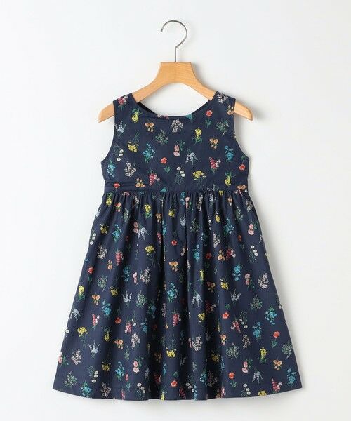 SHIPS / シップス ロング・マキシ丈ワンピース | SHIPS KIDS:100〜130cm / フラワー ノースリーブ ワンピース | 詳細10