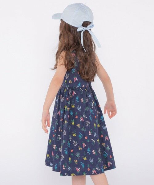 SHIPS / シップス ロング・マキシ丈ワンピース | SHIPS KIDS:100〜130cm / フラワー ノースリーブ ワンピース | 詳細23