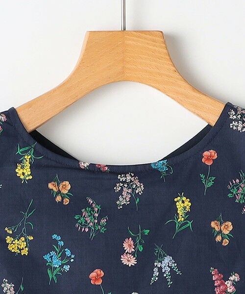 SHIPS / シップス ロング・マキシ丈ワンピース | SHIPS KIDS:100〜130cm / フラワー ノースリーブ ワンピース | 詳細14