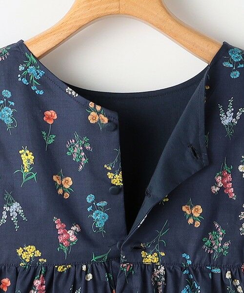 SHIPS / シップス ロング・マキシ丈ワンピース | SHIPS KIDS:100〜130cm / フラワー ノースリーブ ワンピース | 詳細15