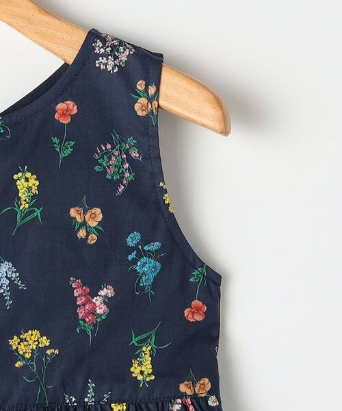 SHIPS / シップス ロング・マキシ丈ワンピース | SHIPS KIDS:100〜130cm / フラワー ノースリーブ ワンピース | 詳細16