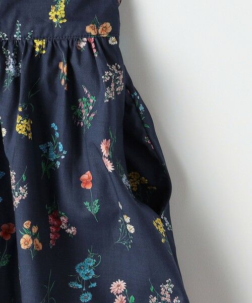 SHIPS / シップス ロング・マキシ丈ワンピース | SHIPS KIDS:100〜130cm / フラワー ノースリーブ ワンピース | 詳細17