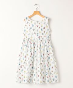 SHIPS / シップス ロング・マキシ丈ワンピース | SHIPS KIDS:140〜150cm / フラワー ノースリーブ ワンピース
