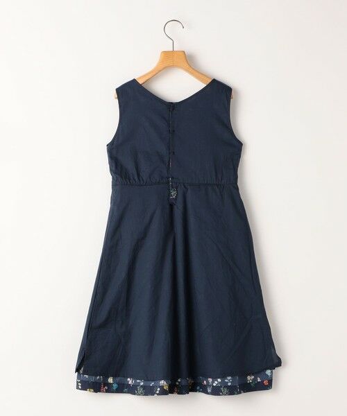 SHIPS / シップス ロング・マキシ丈ワンピース | SHIPS KIDS:140〜150cm / フラワー ノースリーブ ワンピース | 詳細4