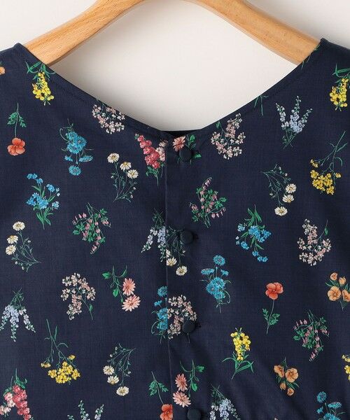 SHIPS / シップス ロング・マキシ丈ワンピース | SHIPS KIDS:140〜150cm / フラワー ノースリーブ ワンピース | 詳細6