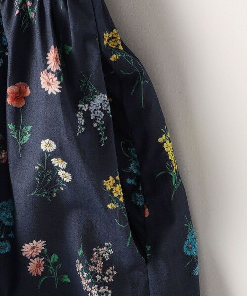 SHIPS / シップス ロング・マキシ丈ワンピース | SHIPS KIDS:140〜150cm / フラワー ノースリーブ ワンピース | 詳細9