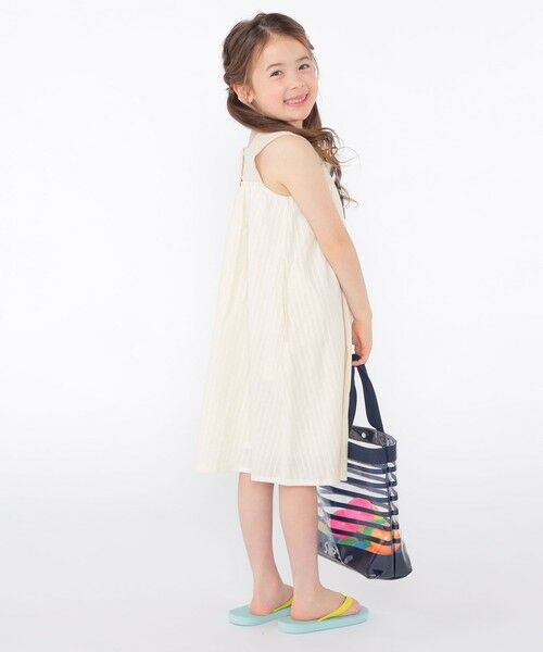 SHIPS / シップス ロング・マキシ丈ワンピース | SHIPS KIDS:100〜130cm / クロシェ ノースリーブ ワンピース | 詳細10
