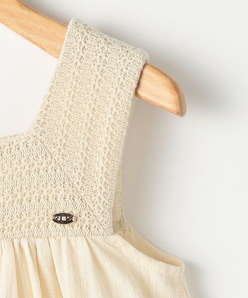 SHIPS / シップス ロング・マキシ丈ワンピース | SHIPS KIDS:100〜130cm / クロシェ ノースリーブ ワンピース | 詳細23