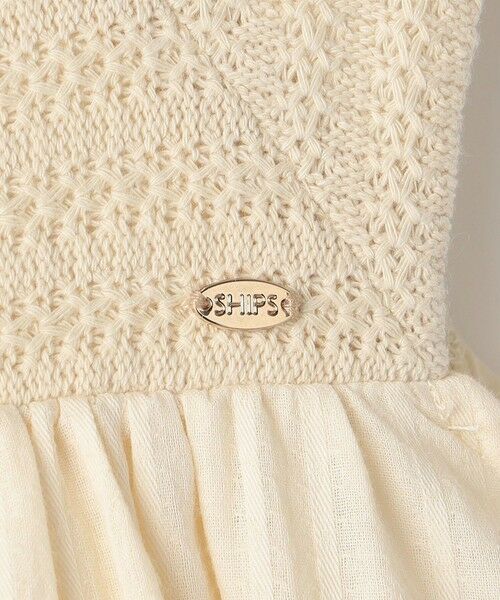 SHIPS / シップス ロング・マキシ丈ワンピース | SHIPS KIDS:100〜130cm / クロシェ ノースリーブ ワンピース | 詳細26