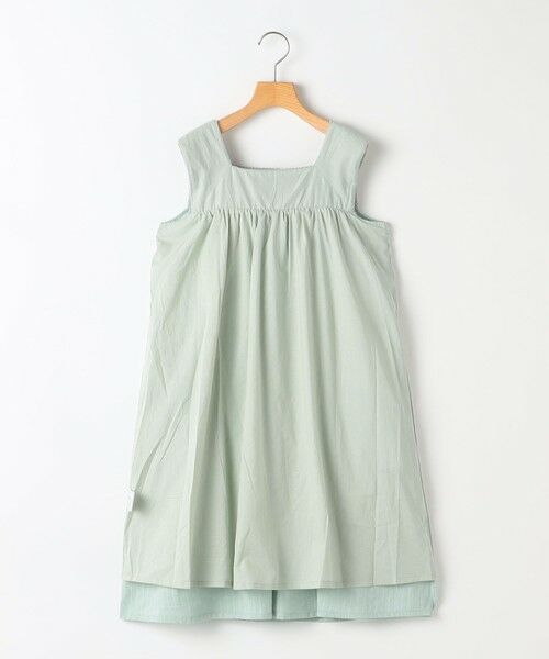 SHIPS / シップス ロング・マキシ丈ワンピース | SHIPS KIDS:140〜150cm / クロシェ ノースリーブ ワンピース | 詳細3