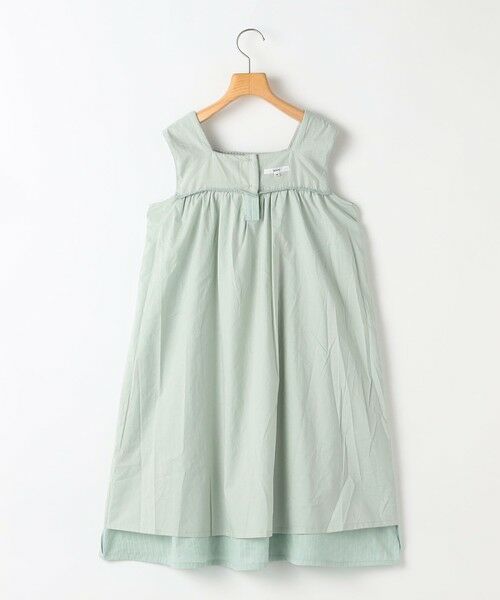 SHIPS / シップス ロング・マキシ丈ワンピース | SHIPS KIDS:140〜150cm / クロシェ ノースリーブ ワンピース | 詳細4