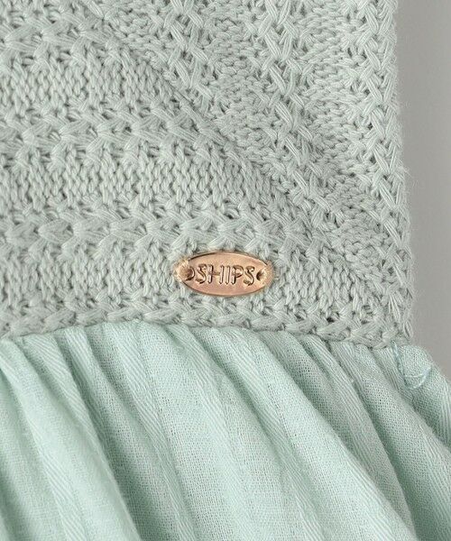 SHIPS / シップス ロング・マキシ丈ワンピース | SHIPS KIDS:140〜150cm / クロシェ ノースリーブ ワンピース | 詳細10