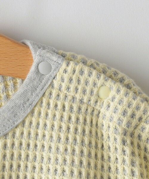 SHIPS / シップス ロング・マキシ丈ワンピース | SHIPS KIDS:80〜90cm / ポコポコ ワッフル ワンピース | 詳細4