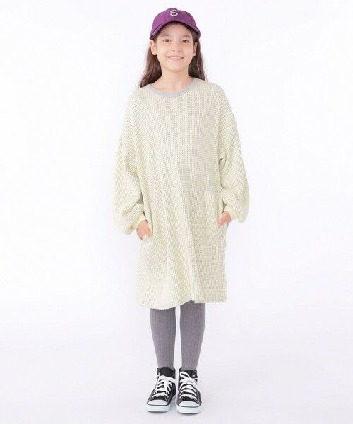 SHIPS / シップス ロング・マキシ丈ワンピース | SHIPS KIDS:140〜150cm / ポコポコ ワッフル ワンピース | 詳細24